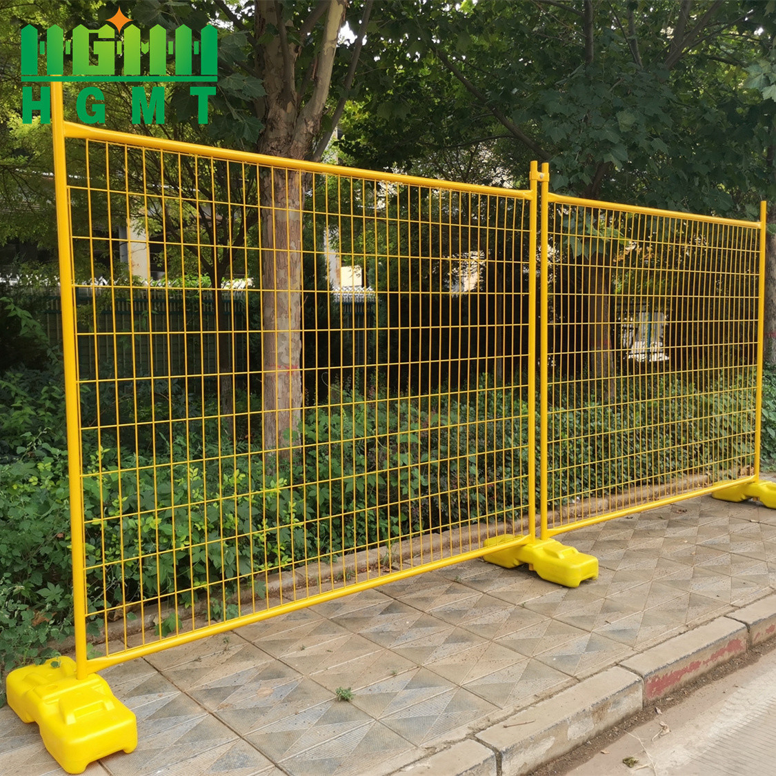 Pvc Coated Powder Coated Temporary Fence Panel Hot Dipped Galvanized Movable Metal