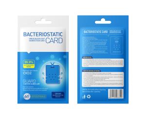 China 9×6CM 240mg Chlorine Dioxide Disinfection Cards wholesale