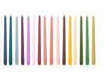 8 Inch 10 Inch Colored Beeswax Taper Candles Christmas Gold For Dinner