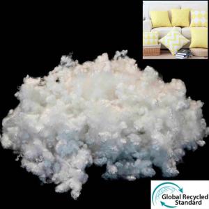 China 38mm Regenerated Polyester Fiber Staple Recycle Fiber Huge Flexibility wholesale