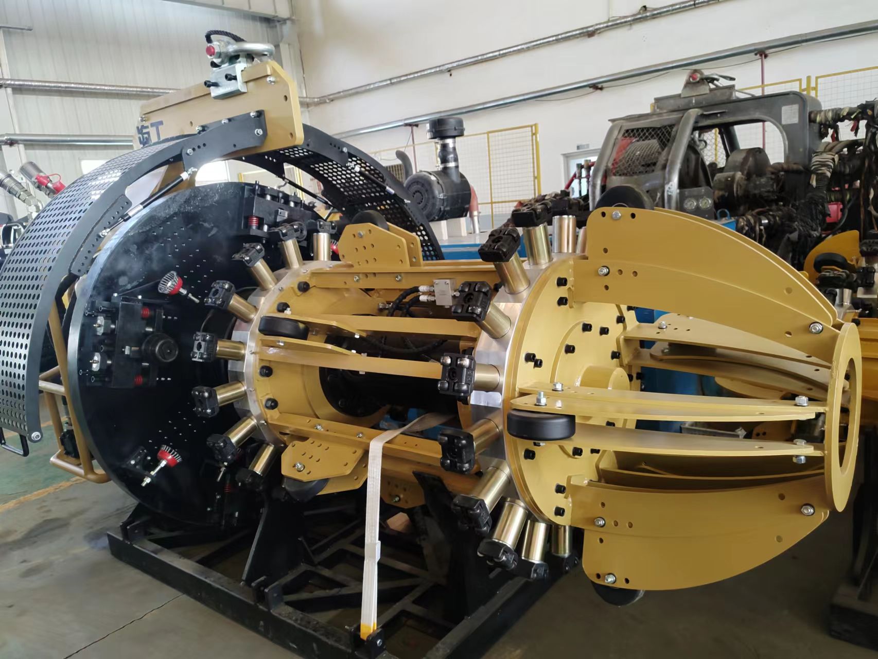 133kW Power Pipeline Beveling and Facing Machine for Manufacturing Plant Production