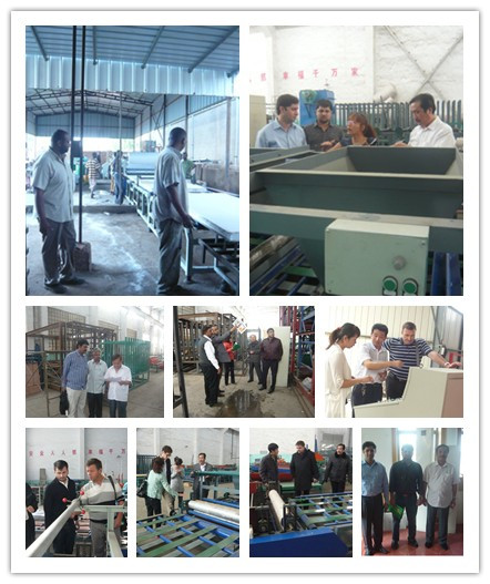 High Automatic Mgo Board Machine , Magnesium Oxide Board Production Line