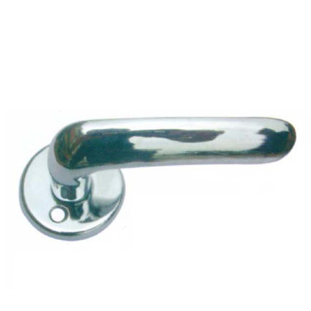 OEM Push Pull Internal Door Handle Brushed Nickel Zinc Alloy Finish