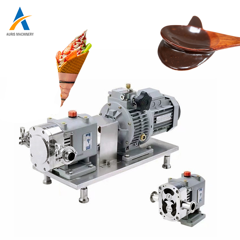 Stainless Steel Chocolate Internal Gear Pump Or Chocolate Syrup Honey Pump