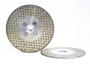 China Star Dotted Electroplated Diamond Blade Cutting With Good Running Balance wholesale