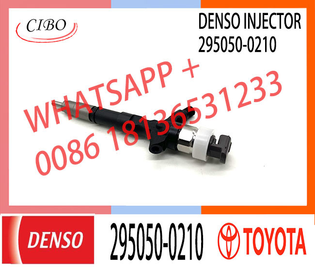 Common Rail Fuel Injector 23670-30410 Common Rail Injetor 295050-0210 for TOYOTA 1KD-FTV