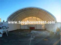 China Strong Double Truss style, 12m(40ft) wide Shipping Container Shelter wholesale