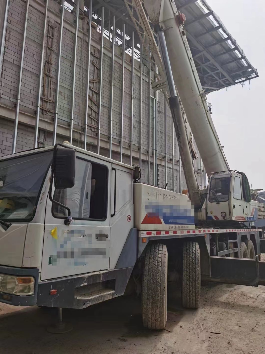 2014 Zoomlion 80V 80t Used Mobile Crane Truck Crane Hydraulic Crane Lifting Equipments
