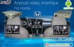 Honda Multimedia Video Interface Android Navigation , Headrest Dispaly , Mobile