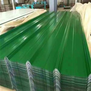 China Building Material PPGI Roofing Sheet Color Painted galvanised corrugated roofing sheets wholesale