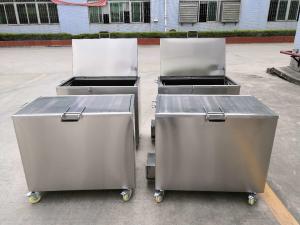 China Kitchen Hood Stainless Steel Soak Tank Degreasing / Cleaning Insert Filters 110 / 230V 50Hz wholesale