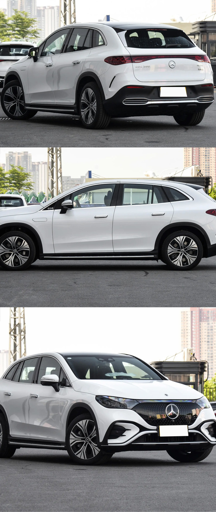 2024 Mercedes Benz SUV EQE 500 EV Electric Car New Energy Vehicles Pure 5 Seats