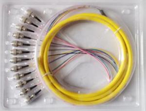 China SM/MM Optical Fiber Pigtail , UL 94V 0 Ftth Fiber Optic Cable wholesale
