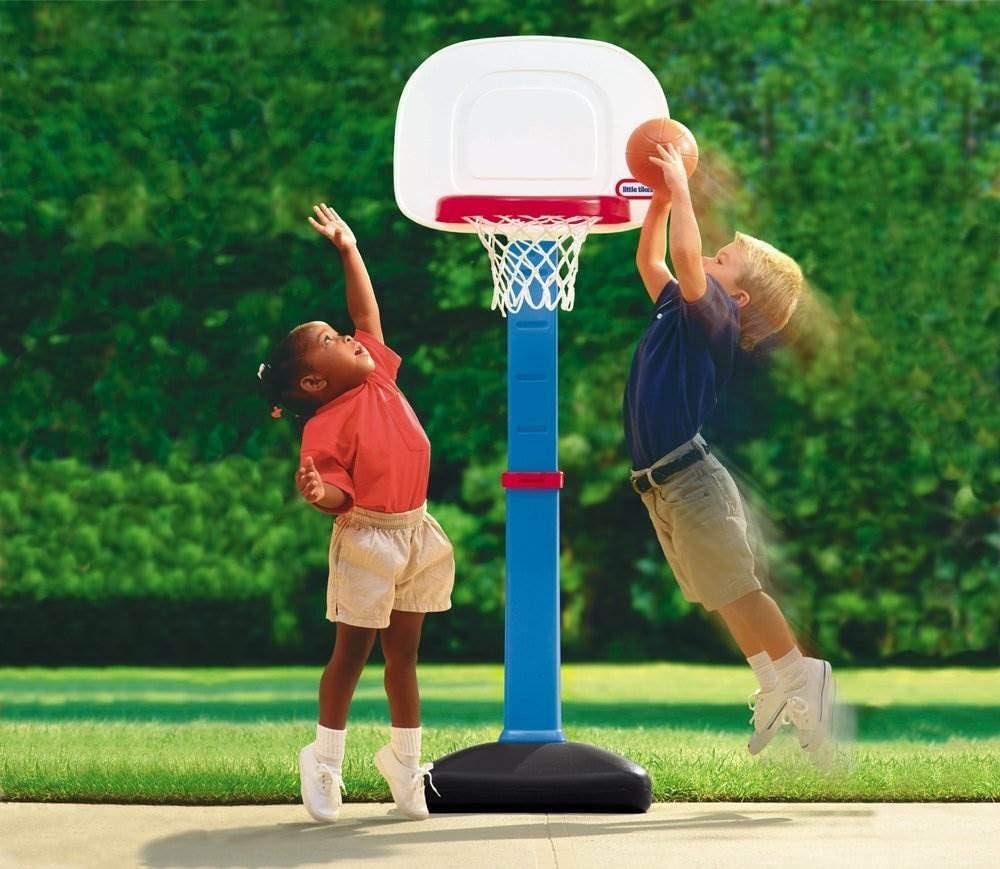Adjustable Shooting Frame Indoor Basketball Stand for Kids Age Range 0 to 24 Months