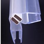 Transparent Glass Doors Design Waterproof Glass Shower Door Seal Strip for 6