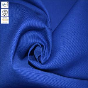 China Blue High Tenacity CN 88% Cotton 12% Fire Retardant Nylon Fabric wholesale
