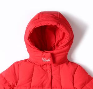 China Kids Clothes Safety High Quality Outdoor Girls Long Coat Hot Fashion Winter Thick Duck Down Jacket wholesale