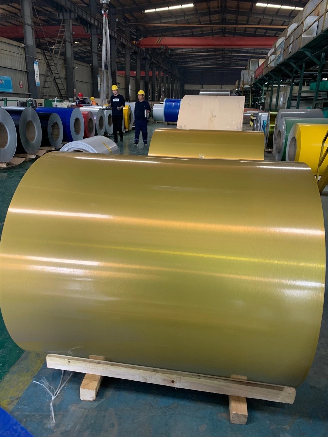 Pe Pvdf Aluminium Colour Coated Sheet For Making Roofing