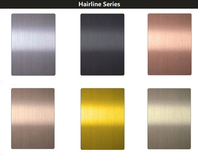 Elegant separation stainless steel room divider wall panels