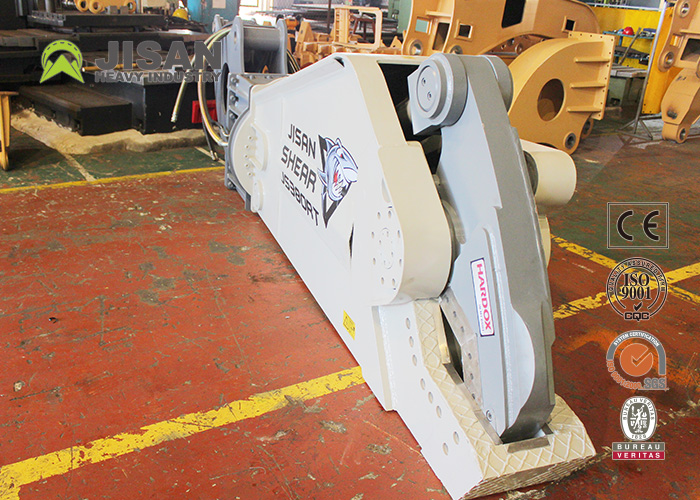 High Quality Demolition Scrap Shear For Excavator Attachment Made In Korea