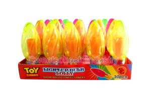 China Children Fruit Flavor Flash Shining Sweet Bulb Shape Lollipop Cool Colors wholesale