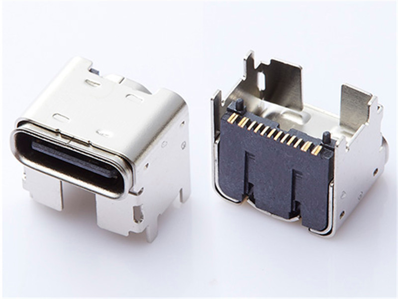 USB3.1 Type-C Connector USB3.1 C Type, THT, Receptacle, 16PIN， HULYN