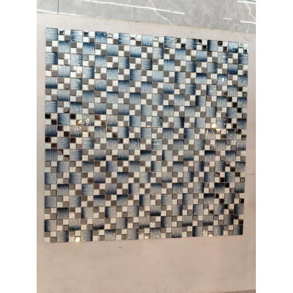 Golden Color Glass Mosaic for Hotels Projects Wall Decoration