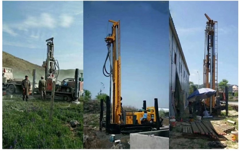 Hydraulic 400m Depth Portable Borehole Water Well Drilling Rig Machine