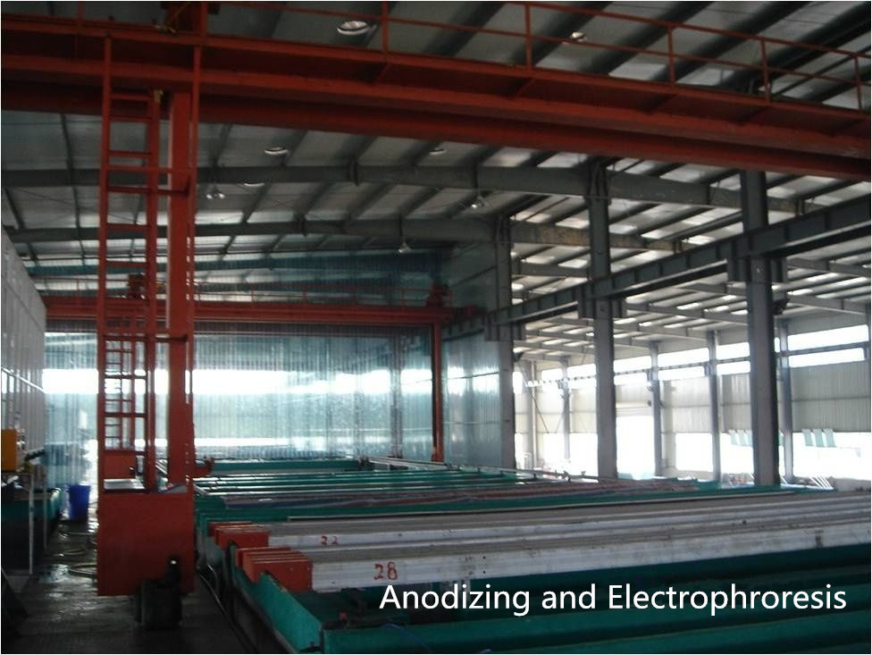 Champagne Color Anodized Aluminum Profiles , Electrophoresis Aluminum Profile For Handle