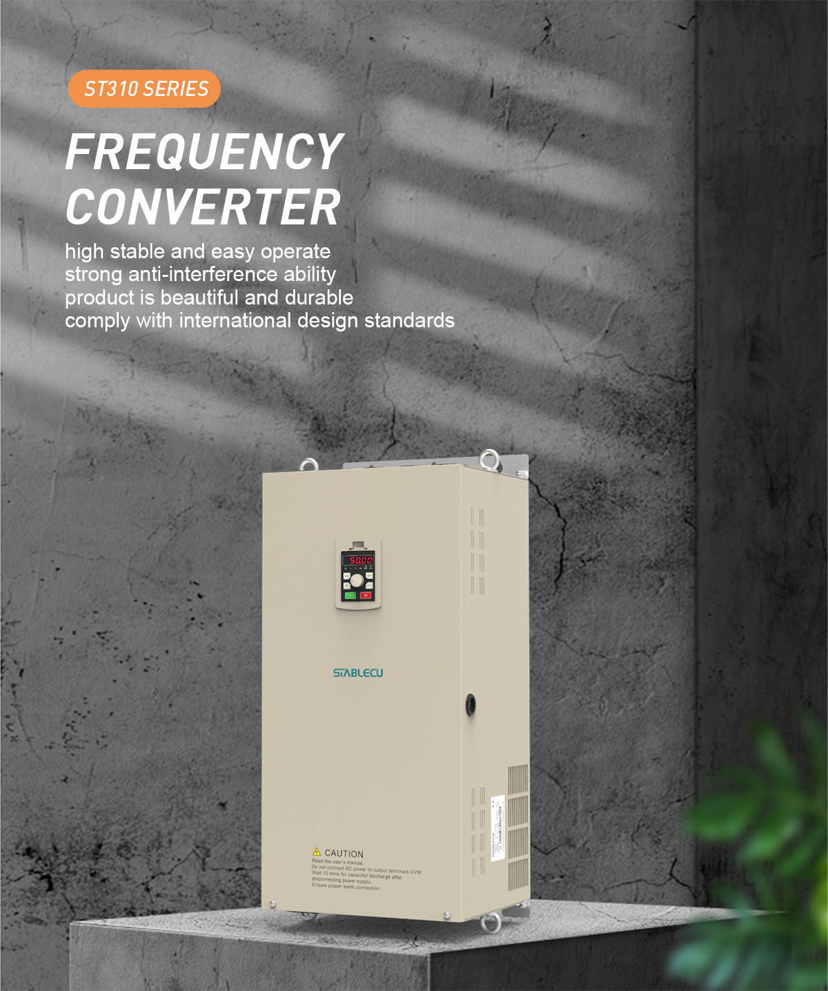 90KW 110KW VFD VSD 390V Variable Frequency Inverter For 3 Phase Motor
