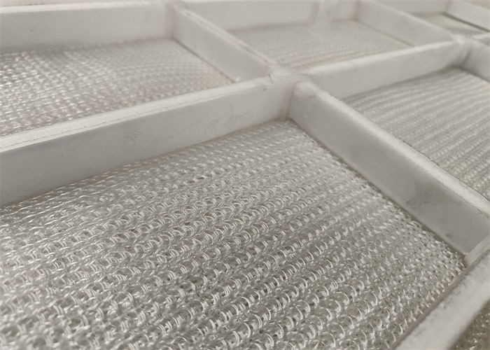 Distillation Column Dia 5000mm Wire Mesh Demister Drawer Type