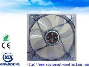 China Transparent Blue Computer Case Cooling Fans , 12V Laptop Cooling Fan wholesale