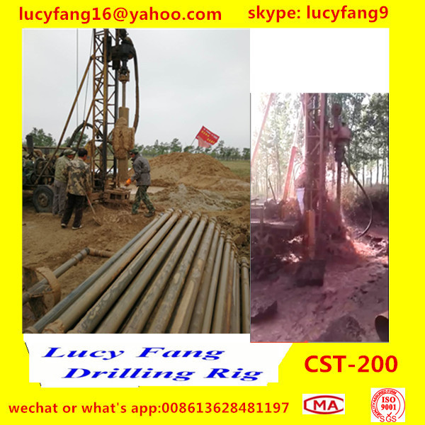 China Popular Good Quality Trailer Mounted Mobile CST-200 Hydraulic Big Pile