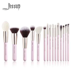 China Jessup 15pcs Essential Makeup Brushes Set Soft Natural Hair wholesale