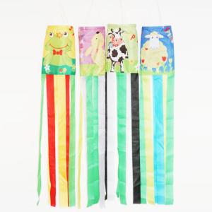 China Spring seasonal wind sock Frog Bunny Cow Sheep wholesale