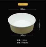 Disposable printed take away paper salad bowl paper cups for hot drinks paper