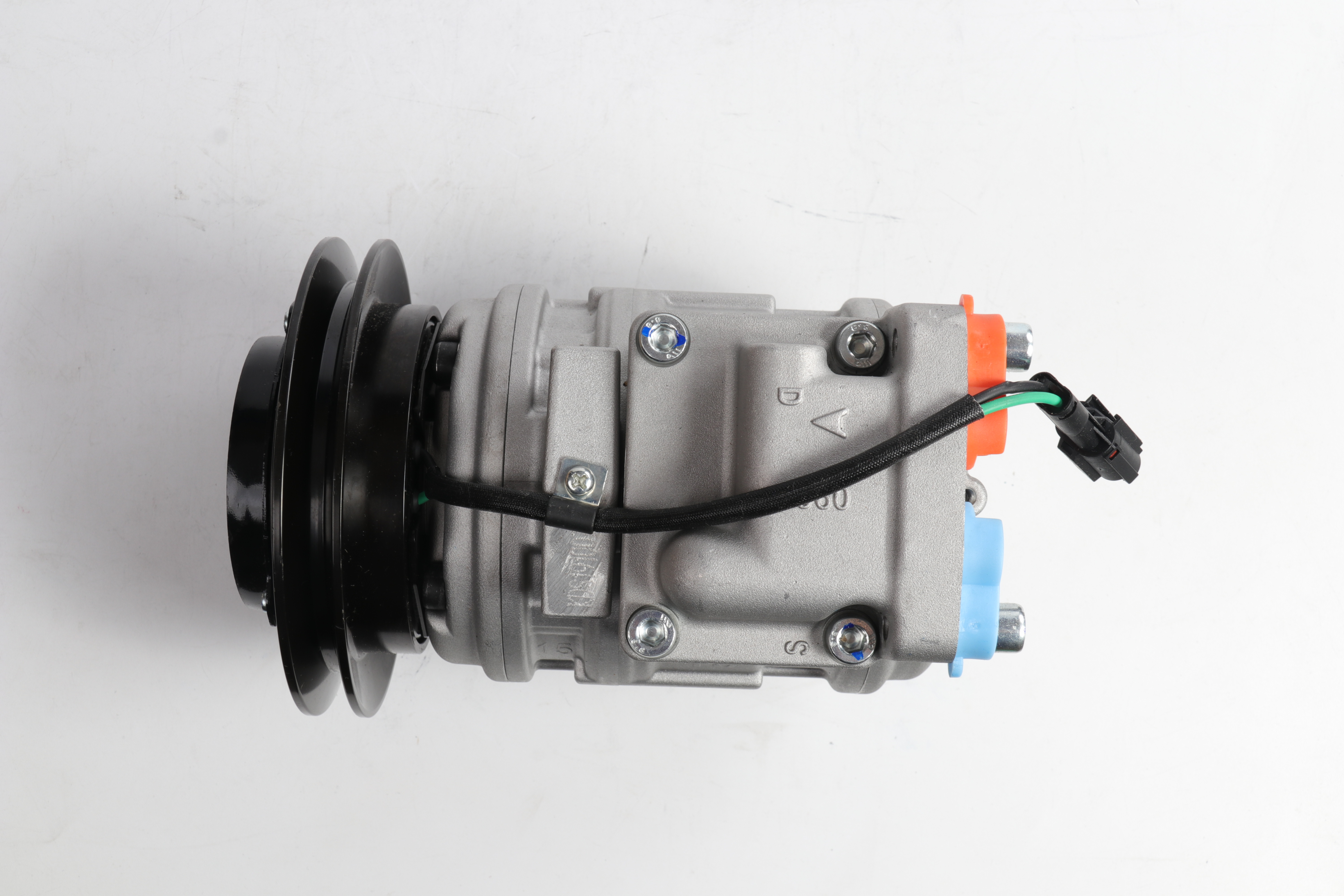 Excavator 24V AC Compressor For SANY SY55 SY60 SY65 60056549 J155