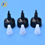 20mm Polypropylene Lid , Ribbed Closure Squeeze Bottle Cap