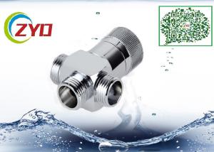 China Zinc Casting 3 Way Shower Valve Diverter , Plumbing Diverter Valve Shower wholesale