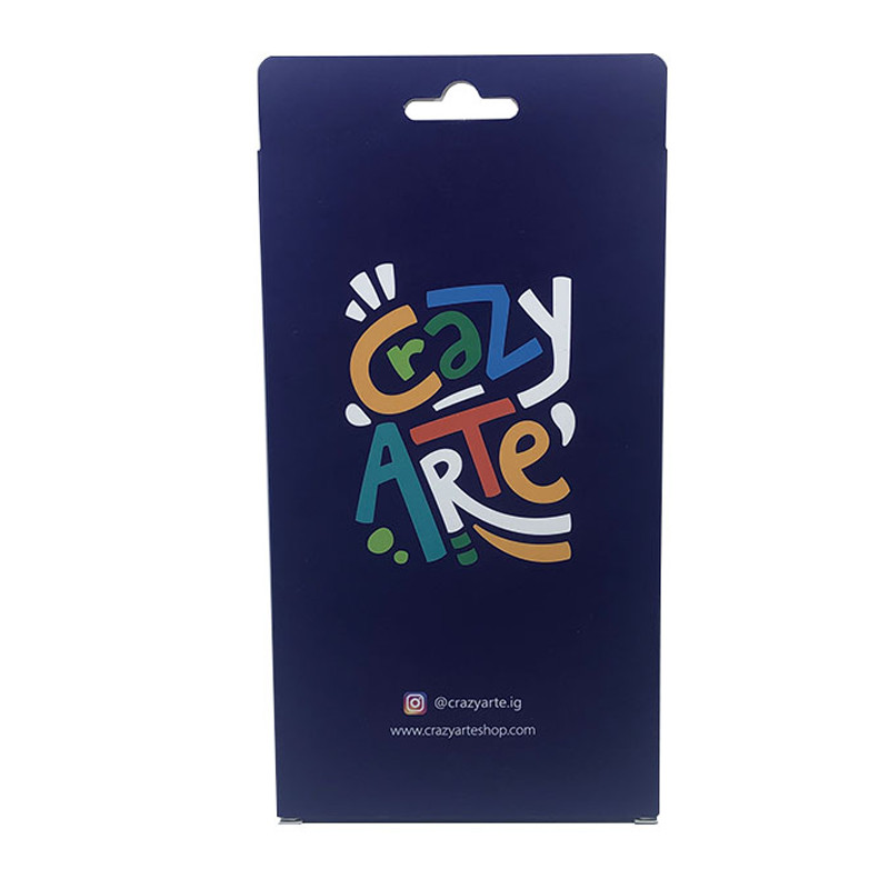 Custom Cell Phone Case Cover Card Board Packaging With Clear Window