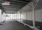 Double Decker High Peak Tents With Glass Walls For Horse Competition