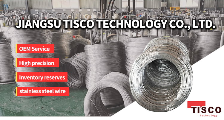 Cold Drawn Ss430 201 Stainless Steel Scourer Wire With Nylon Coting