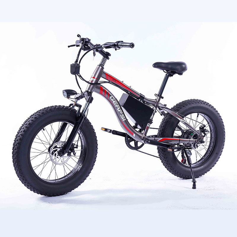 7 Speed Fat Wheel Electric Bike Mountain Beach Use Snow Resistance 26 Inch