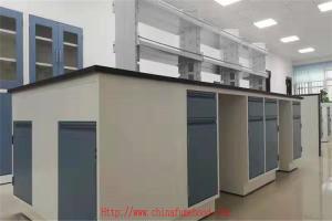 China White L* 750 Mm Depth Chemistry Lab Systems Furniture Strong Corrosion Resistance wholesale