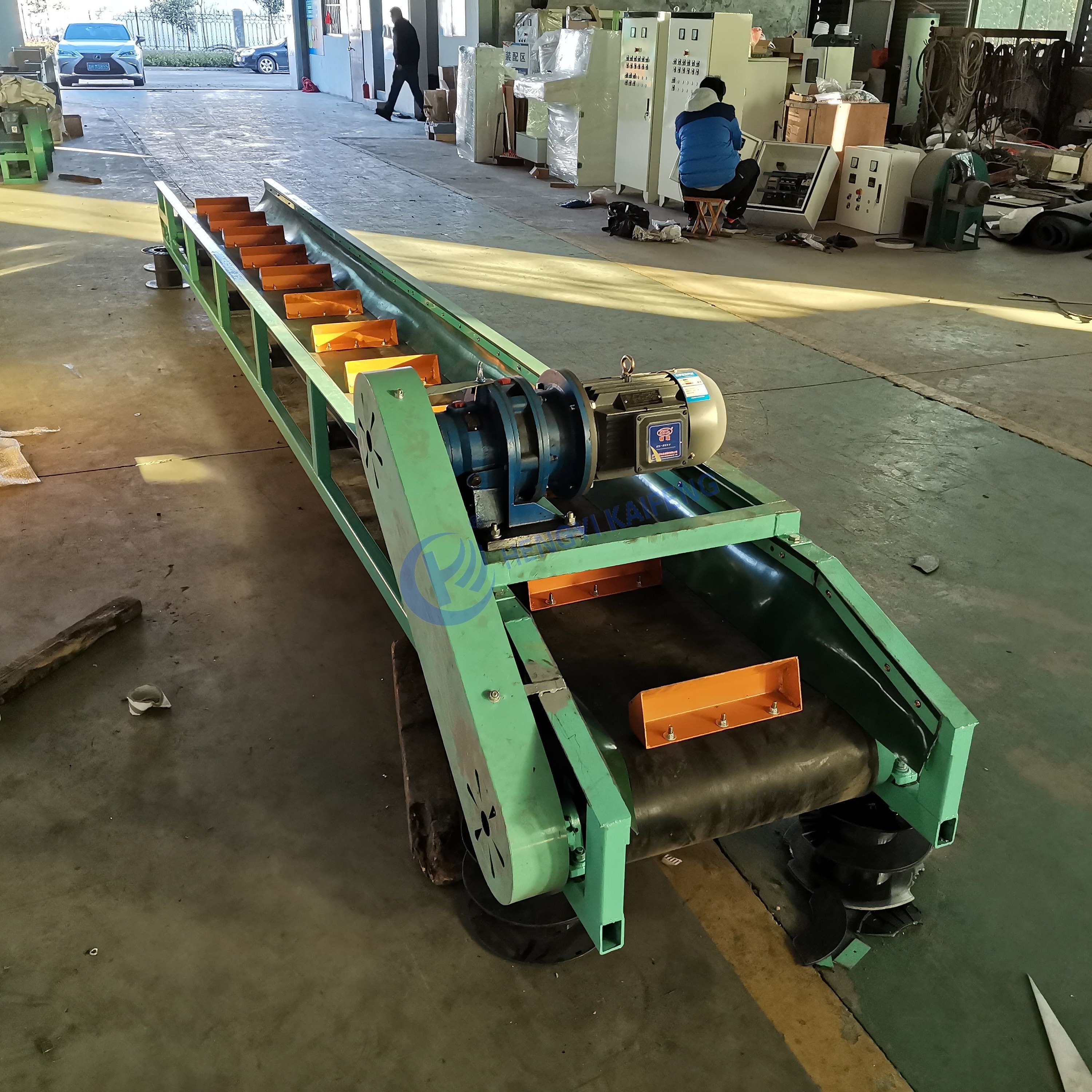 High Capacity Material Conveying Equipment Industrial Conveyor Systems Certified
