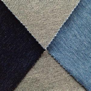 China indigo knit denim for women jeans wholesale