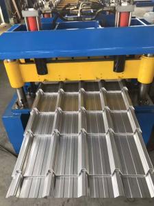 China 220V/380V PLC Controlled 1 Inch Tile Roll Forming Machine wholesale