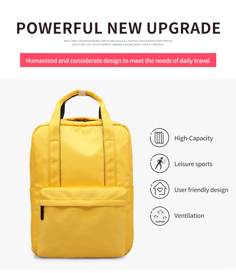Wholesale customized Backpack School Bag High Quality Waterproof Nylon Kids School Bag Mochila