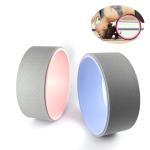 TPE Yoga Roller Wheel Fitness Pilates Circle Waist Shape Gym Workout Back