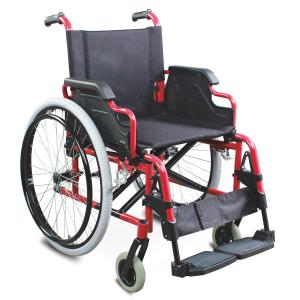 China Affordable Foldable Aluminum Manual Wheelchair With Aluminum Frame wholesale